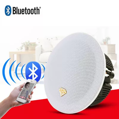 Kaufen Bluetooth Wireless Decken Einbaulautsprecher Heim Badezimmer Sound Verstärker • 279.99€