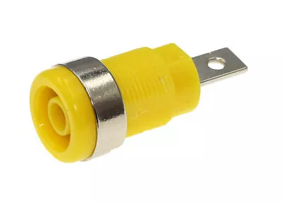 Kaufen Polklemme 4mm Gelb Isoliert Buchse Lautsprecher Audio Hifi Sicherheitsbuchse • 3.29€