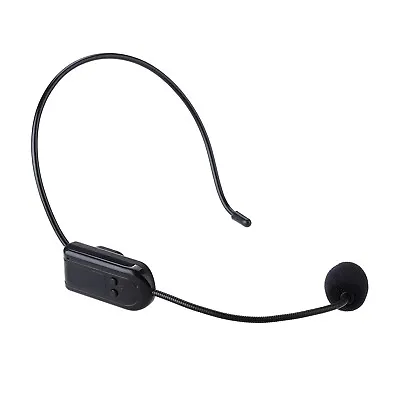Kaufen Kabelloses FM-Kondensatormikrofon Headset Megaphon Radio Für Lautsprecher • 14.32€
