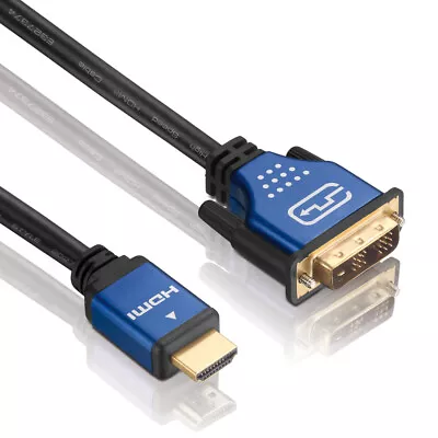 Kaufen DeleyCON HDMI Kabel Mini HDMI Micro HDMI DVI Ethernet 4k UHD 3D HD TV 0,5m - 25m • 9.89€