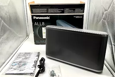 Kaufen Panasonic SC-ALL8EG-K ALL8 Hifi Wireless Funk Lautsprecher System Schwarz • 139.99€