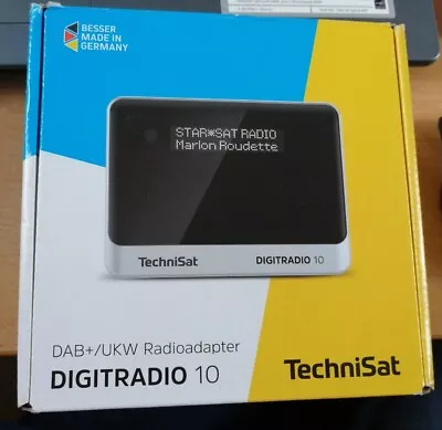 Kaufen TechniSat DIGITRADIO 10 Radio Tuner - Schwarz/Silber  DAB+ / UKW Radioadapter • 50€