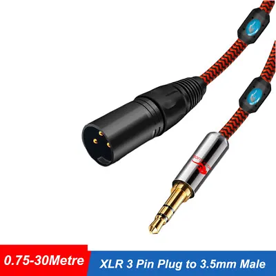 Kaufen Audio Mikrofon Kabel XLR Stecker - 3,5mm Winkel-KlinkeKlinke Stecker 0.75-30 Met • 137.03€