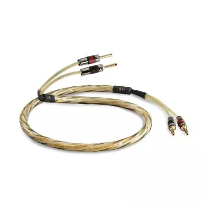 Kaufen QED Golden Anniversary XT Speaker Cable Airloc Metal Forte Plugs Terminated • 197€