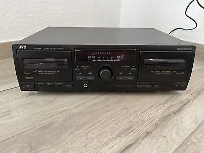 Kaufen ✅Kasettendeck JVC Double Cassette TD-W254BK Schwarz Tape Deck Stereo✅ • 54€