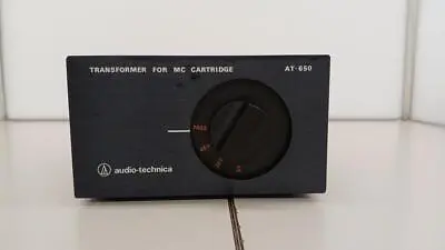 Kaufen Audio-Technica AT-650 Step Up Transformer Für Mc Patrone Gebrauchte • 329.35€