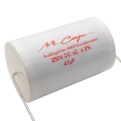 Kaufen Mundorf MCap250 47uF MKP Audio Kondensator MCap ® Capacitor 47µF 250V 852991 • 24.90€