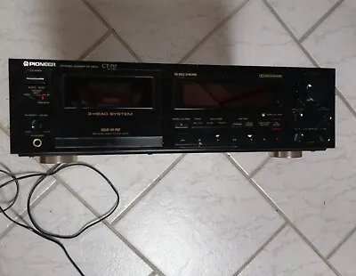Kaufen Pioneer CT-757 Stereo Cassette Deck Retro Vintage • 40.50€