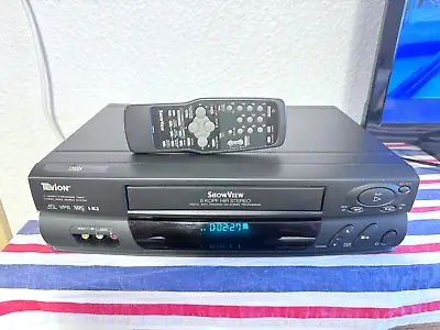 Kaufen VHS VCR TEVION MD 8950 HiFi Stereo 6 Kopf Longplay Videorecorder Videorekorder • 80€