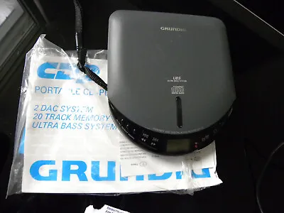 Kaufen GRUNDIG CDP60 Discman CD Player UBS Compact Disc Digital Audio Player • 30€