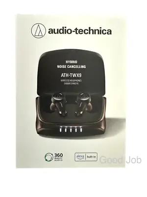 Kaufen Audio Technica ATH-TWX9 Noise-Cancelling Kopfhörer Wireless Aus Japan NEU • 261.69€