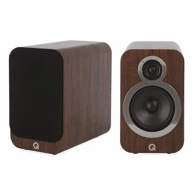 Kaufen Q-Acoustics 3020i Regal-Lautsprecher Walnuss - Paarpreis! (UVP: 399,- €) • 358.90€