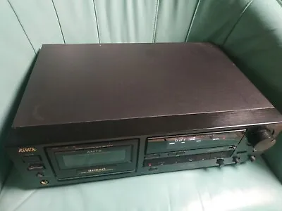 Kaufen Aiwa Kassettendeck - AD-F810  - Schwarz - 3 Kopf Tape Deck Recorder - Vintage • 179€