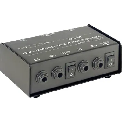 Kaufen 2-Kanal DI Box Mit Mono/stereo Schalter | Neu • 28.70€