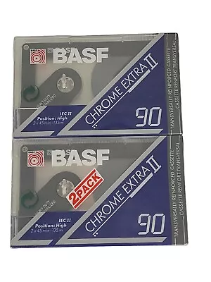 Kaufen BASF Chrome Extra II 90 - Audio MC Leerkassette - Neu & Ovp • 19.90€