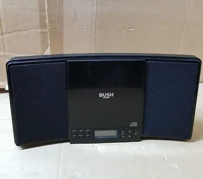 Kaufen Bush Tragbares Stereo Flach CD Bluetooth FM Radio AUX Micro System Schwarz WM2760FM • 58.10€