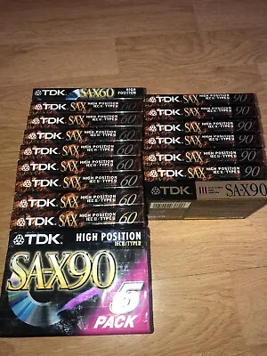 Kaufen TDK SA X 60,90 ,cassetten,Kassetten,Tapes,21 Stück • 199.99€