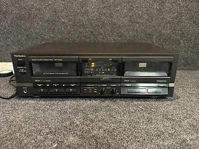 Kaufen Technics RS-TR255 Stereo Double Cassette Deck Tapedeck RS TR 255 E-K • 15€