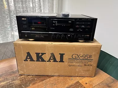 Kaufen AKAI GX-95 Kassetten Tape Deck + OVP + FB + BDA • 1,200€