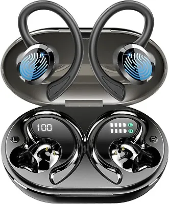Kaufen Rulefiss Q38 Kopfhörer Sport, In Ear Kopfhörer Kabellos Bluetooth 5.3 HiFi • 24.90€