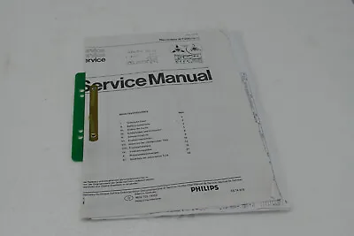 Kaufen PHILIPS N7300 Tonbandgerät ++ SERVICE Anleitung Instruction Manual • 9.99€