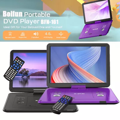 Kaufen Boifun 17,5’’ Tragbarer DVD Player Mit 15,6’’ HD Display, 6 Stunden Batterie • 124.99€