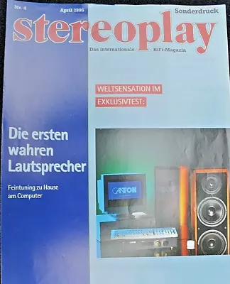 Kaufen Stereoplay Sonderdruck 4/95,seitenanzahl 6, Canton Digital 1 • 10.92€