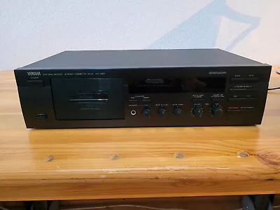 Kaufen Yamaha Audio Tape Deck KX-380 Schwarz Dolby HX Pro • 3.50€
