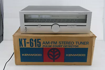 Kaufen KENWOOD KT-615 ++ Vintage AM / FM Stereo TUNER Radio ++ Sehr Guter Zustand + OVP • 229€