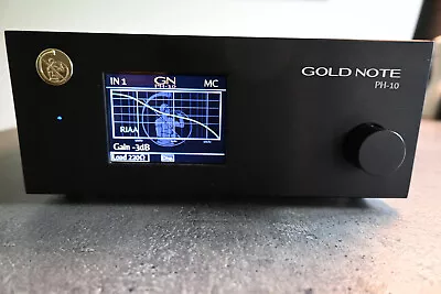 Kaufen Gold Note PH-10 MM/ MC Highend Phonovorverstärker Schwarz Top Zustand  • 308.12€