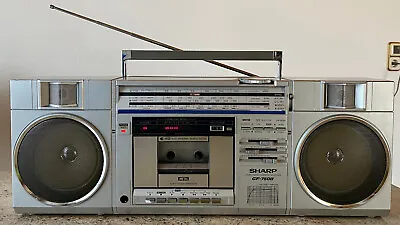 Kaufen SHARP GF-7500 Stereo 4Band Radio Kassetten Rekorder Ghettoblaster Weltempfänger • 239€