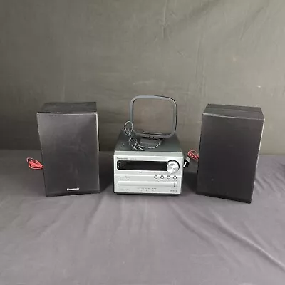 Kaufen Panasonic SA-PM02 CD USB AUX AM FM Radio Player Heim Audio Hifi System • 48.84€