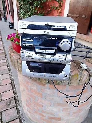 Kaufen Stereo Compact System JVC MX-J150R lettore CD Radio Cassette  • 60€