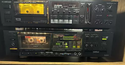 Kaufen Cassettendeck Onkyo TA-2500. Dreikopf Tape Deck. Farbe Schwarz. Revidiert. • 14.14€