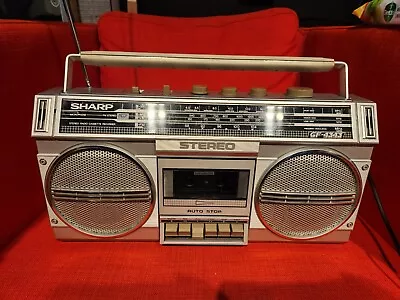 Kaufen Sharp GF-4343 80s Original Boombox Cassette FM Functional  • 99€
