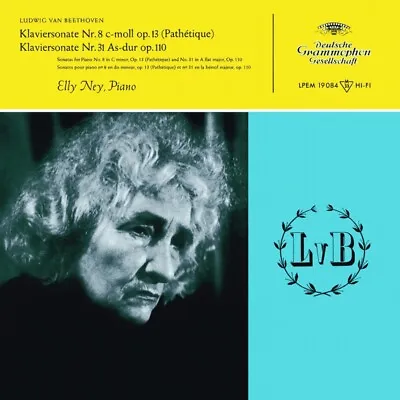 Kaufen Ludwig Van Beethoven: Piano Sonatas Nos. 8, 14, 23, 31, Elly Ney - 2x LP 180g Mo • 126€