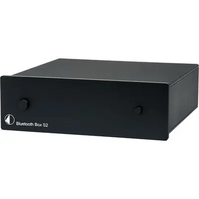 Kaufen Pro-Ject Bluetooth Box S2 Schwarz 3.0 HiFi Empfänger AptX SBC A2DP DA Streaming • 145€