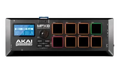 Kaufen Akai Professional MPX8 Mobile SD Sample Player MPC Pads No Cables • 105€
