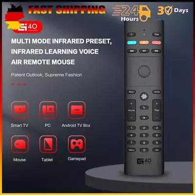 Kaufen - Air Mouse Wireless Remote Control Built-in Gyroscope Smart 2.4G For TV Project • 16.65€