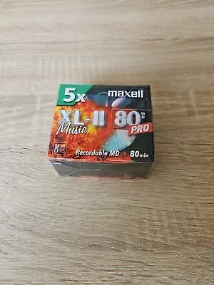 Kaufen Maxell MD-80 XL-II Minidisc - 80 Mini Disc Recordable Audio Music - NEU • 15.50€