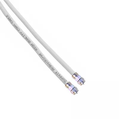 Kaufen 5m Anschlusskabel, Antennenkabel ø 4,6mm, F-Stecker Digital UHD 4K Koax Satkabel • 6.49€
