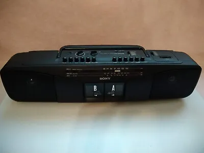 Kaufen VINTAGE SONY CFS-W304L  Cassette Radio Stéréo Portable Noir- TAPE DECK • 69€