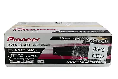 Kaufen Pioneer DVR-LX60D | DVD / Harddisk Recorder (250 GB) | NEW IN BOX • 499.99€