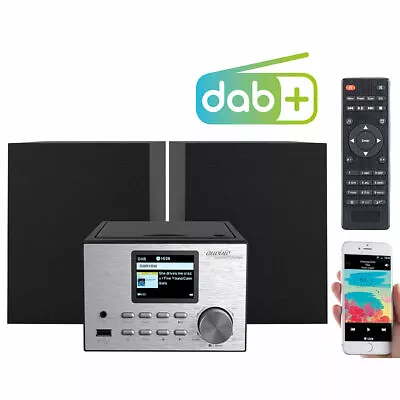 Kaufen Auvisio Micro-Stereoanlage Mit Webradio, DAB+, FM, CD, Bluetooth, USB, 60 Watt • 125.99€