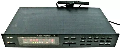 Kaufen Teac T-X150 AM/FM Digital Stereo Tuner Radio Schwarz Stereo AM-FM Tuner Radio • 34.98€
