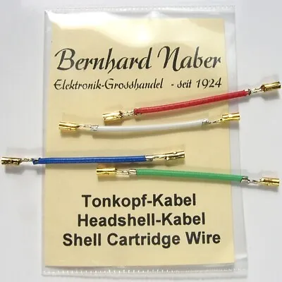 Kaufen Analoges Headshellkabel Tonkopf-Kabel / Headshell Kabel Set NEU - Cable Wire New • 5.50€