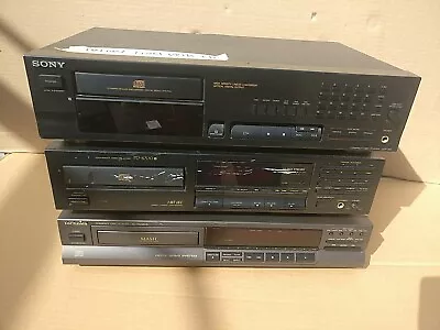 Kaufen 3 CD Player Technics SL-PG360A Pioneer PD-4700 Sony CDP 461 Vintage # 90 • 30€