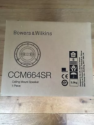 Kaufen Bowers & Wilkins CCM664SR Deckenhalterung Lautsprecher Brandneu Verpackt • 384.06€