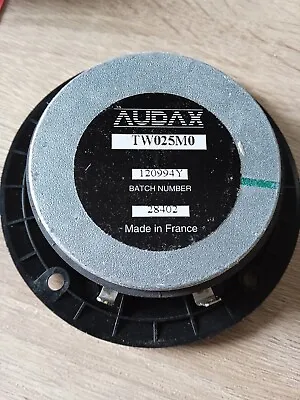 Kaufen Lautsprecher Tieftöner Hochtöner Audax TW 025 M 0 Made In France • 15€