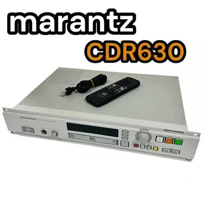 Kaufen Marantz Compact Disc Recorder Cdr630 Professionell CD Deck Player Commercial Use • 516.59€